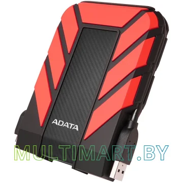 Внешний накопитель A-Data HD710P 2TB (красный) картинка 3